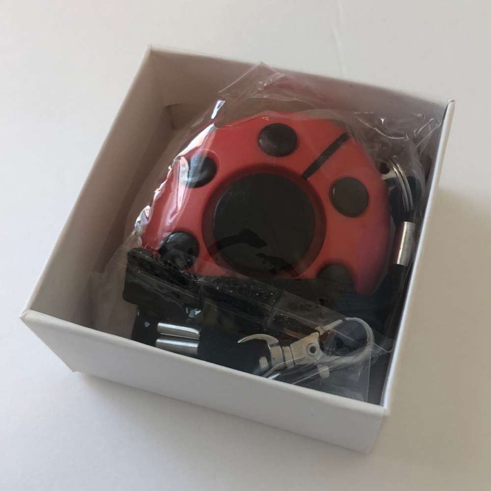 LADYBUG BACKPACK PERSONAL ALARM FOR PROTECTION